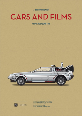Illustration for article titled A Series Of Posters About Cars And Films